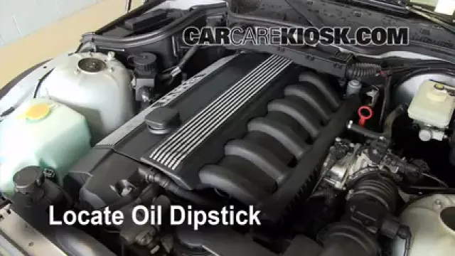1997 BMW Z3 Roadster 2.8L 6 Cyl. Oil Check Oil Level